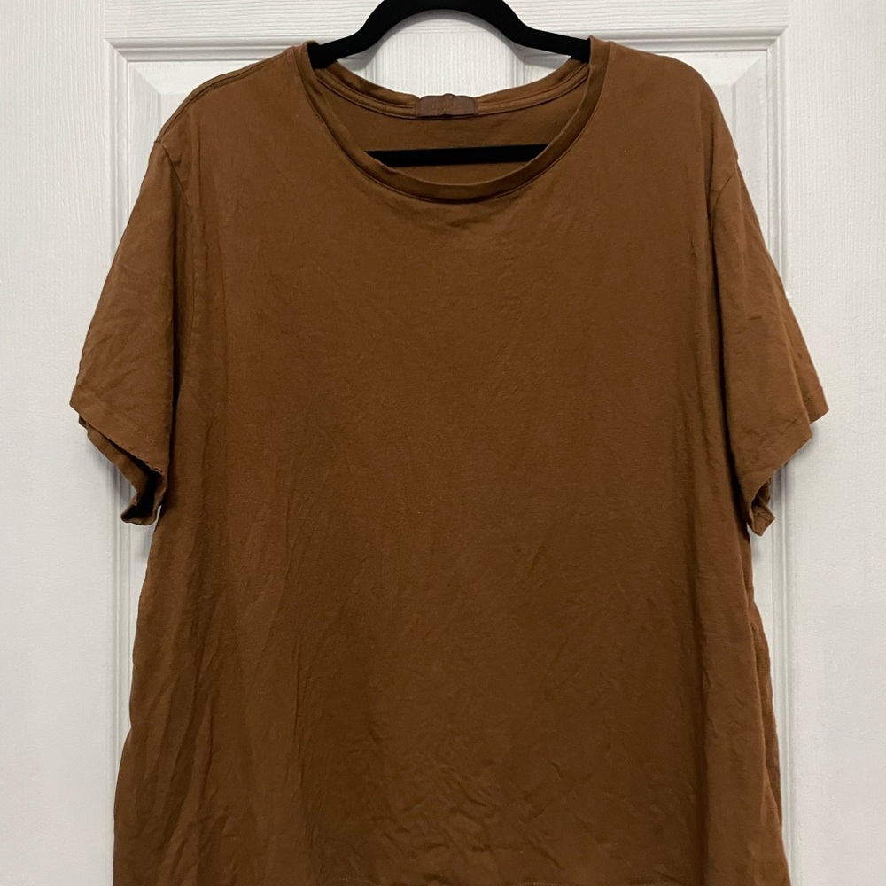 nuuds Brown Short Sleeve Tee